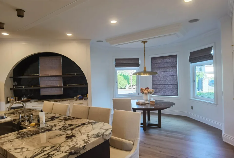 Roman shades from the AAA Blinds photo library